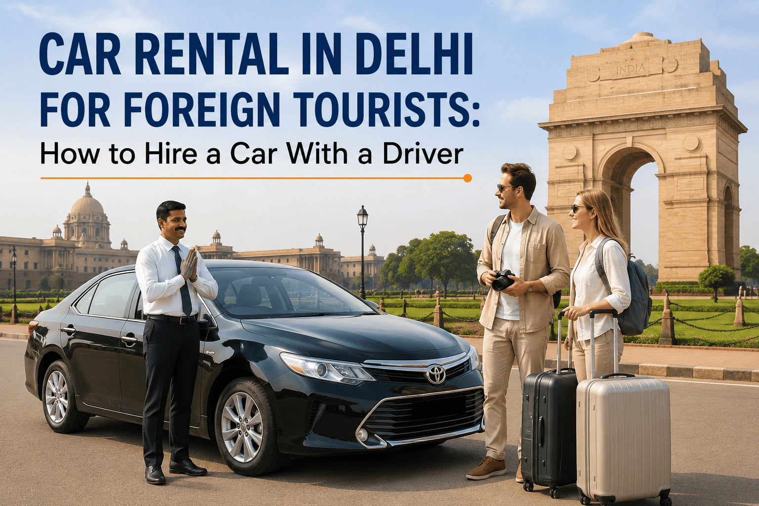 Car Rental in Delhi for Foreign Tourists